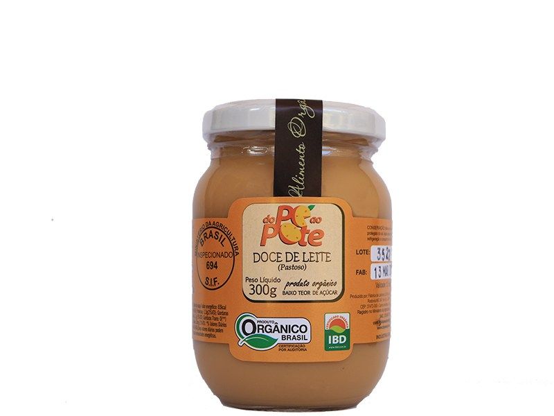 Doce de Leite Orgânico 300g – Do Pé ao Pote Doce de Leite Orgânico 300g – Do Pé ao Pote