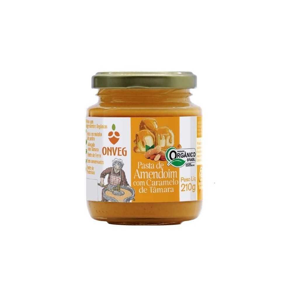 Pasta De Amendoim Com Caramelo De Tâmara Orgânico - 210G