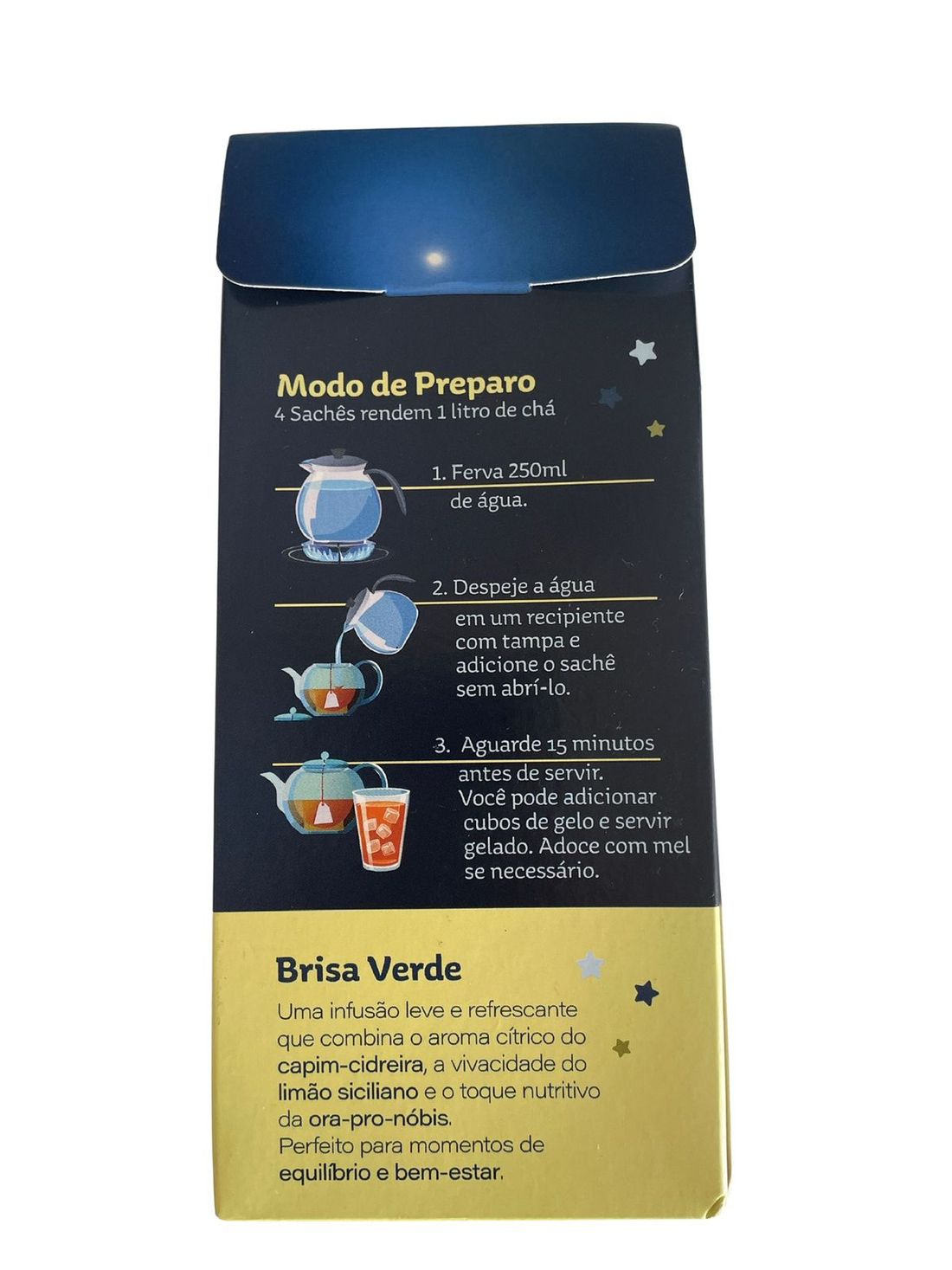 Chá Brisa Verde Orgânico 24g - Mãe Lua