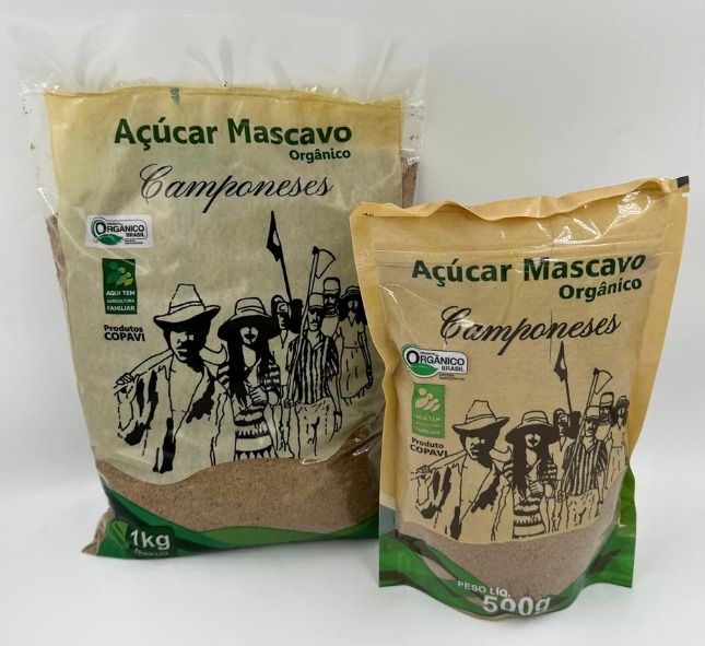 Açúcar Mascavo Orgânico Camponeses 500g