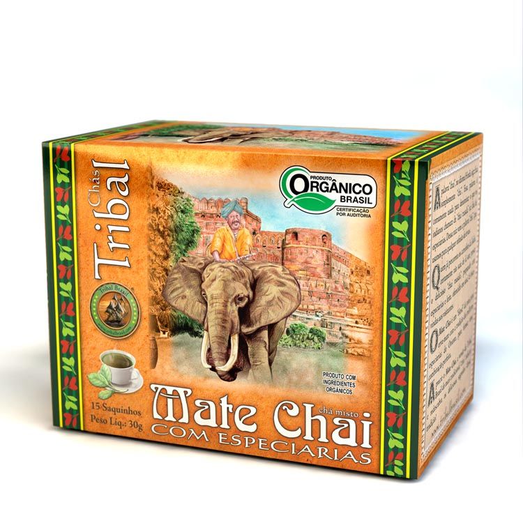 Chá Mate Chai Orgânico - 30G