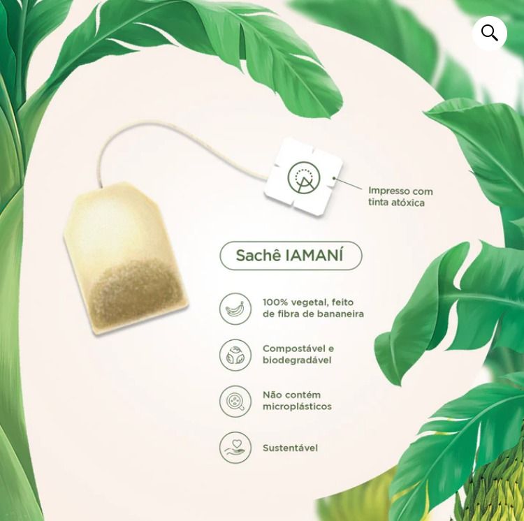 Chá Orgânico Super Foco IAMANI - 15 sachês