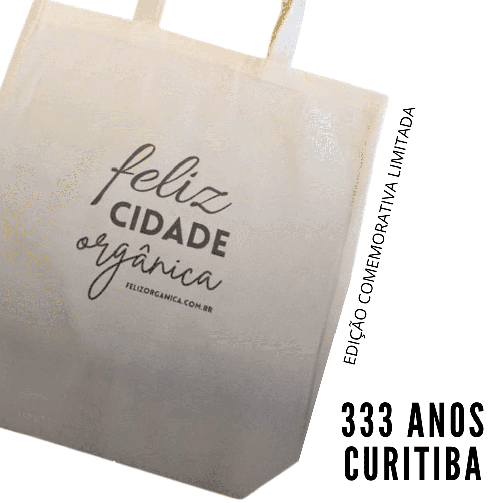 ECO Sacola em Algodão (Edição Limitada 333 Anos Curitiba)