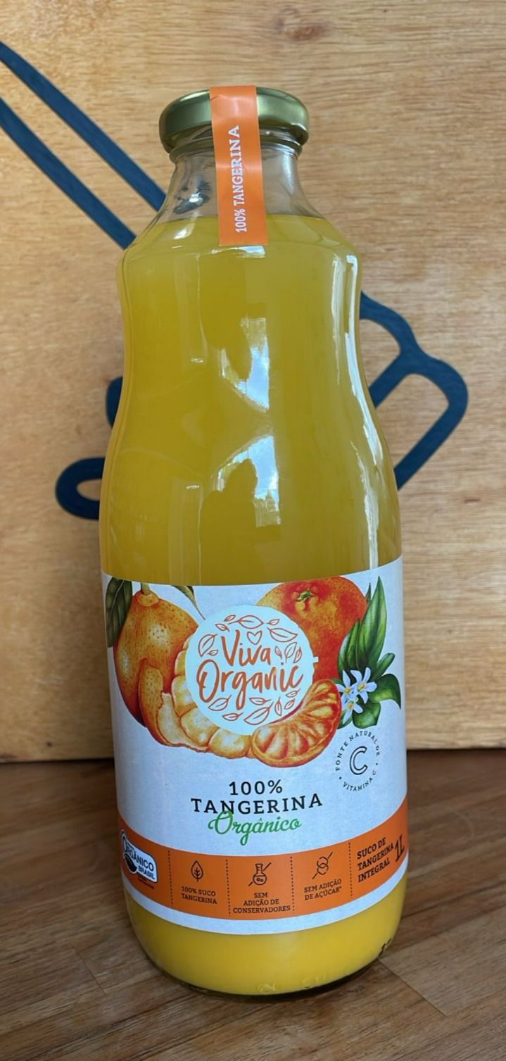 Suco de Tangerina Orgânico 1L Viva Organic