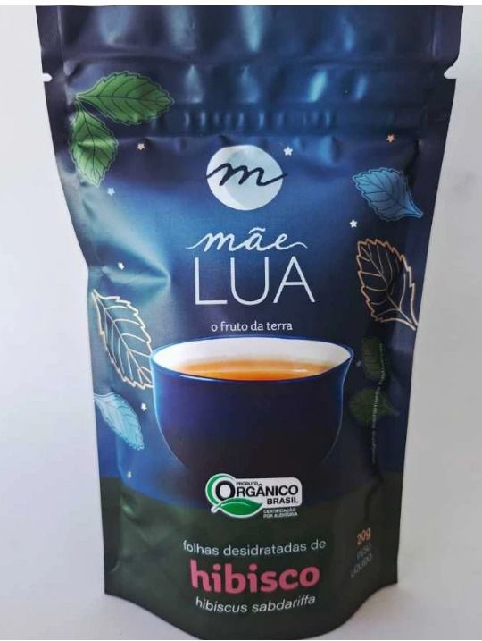 Chá de Hibisco Desidratado Orgânico (20g)- Mãe Lua