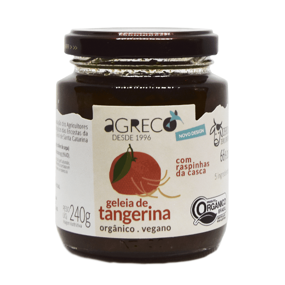 Geleia De Tangerina Orgânica - 240G Geleia De Tangerina Orgânica - 240G