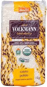 Arroz Cateto Polido Orgânico Biodinâmico Volkmann 1kg