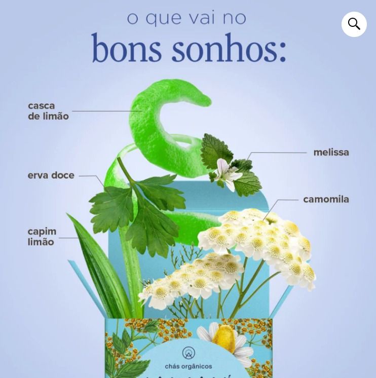 Chá Orgânico Bons Sonhos IAMANI - 15 sachês