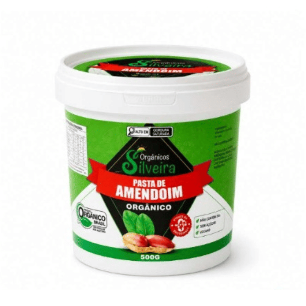 Pasta de Amendoim Orgânicos Silveira 500g Pasta de Amendoim Orgânicos Silveira 500g