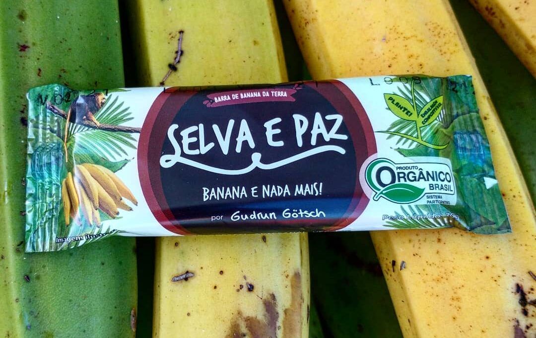 Barra Orgânica de Banana da Terra SelvaePaz 30g Barra Orgânica de Banana da Terra SelvaePaz 30g
