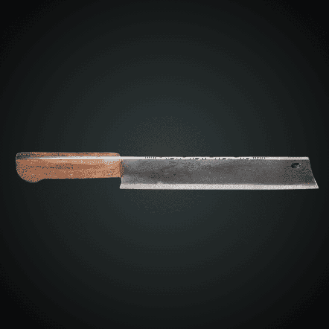 Cutelo Machete VF 10“ Aço Carbono 1070 - Brut Forj - 5mm - Cabo Madeira Guajuvira