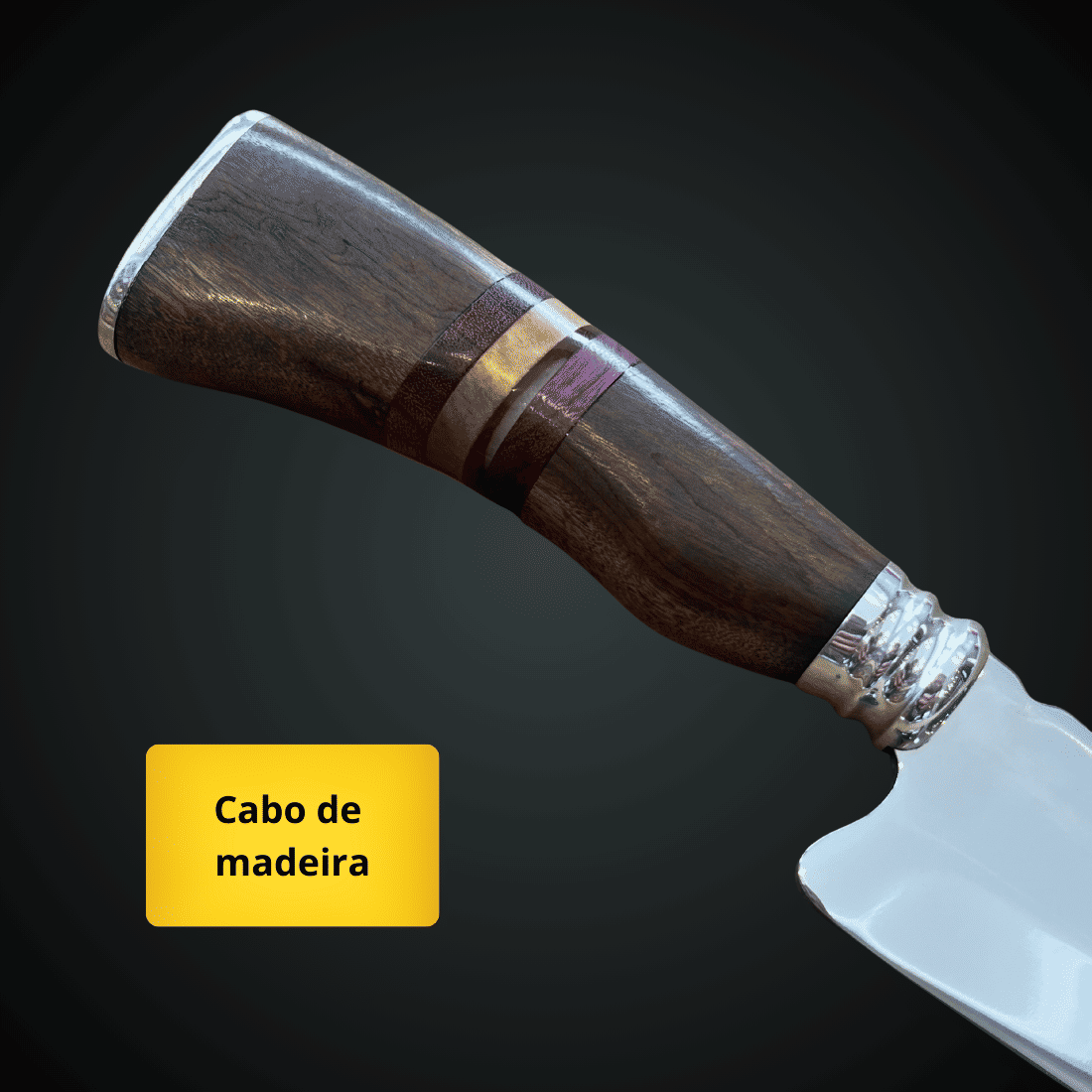 Faca Churrasco Gauchinha 9“ VF - Cabo Variado - Aço Inox 420 Faca Churrasco Gauchinha 9“ VF - Cabo Variado - Aço Inox 420