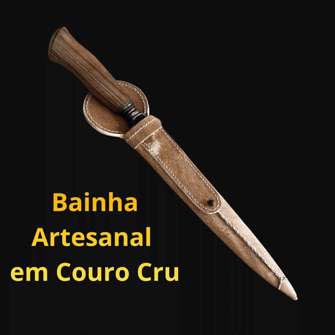 Faca Churrasco VF Artesanal 9" Forjada Aço Damasco Faca Churrasco VF Artesanal 9" Forjada Aço Damasco