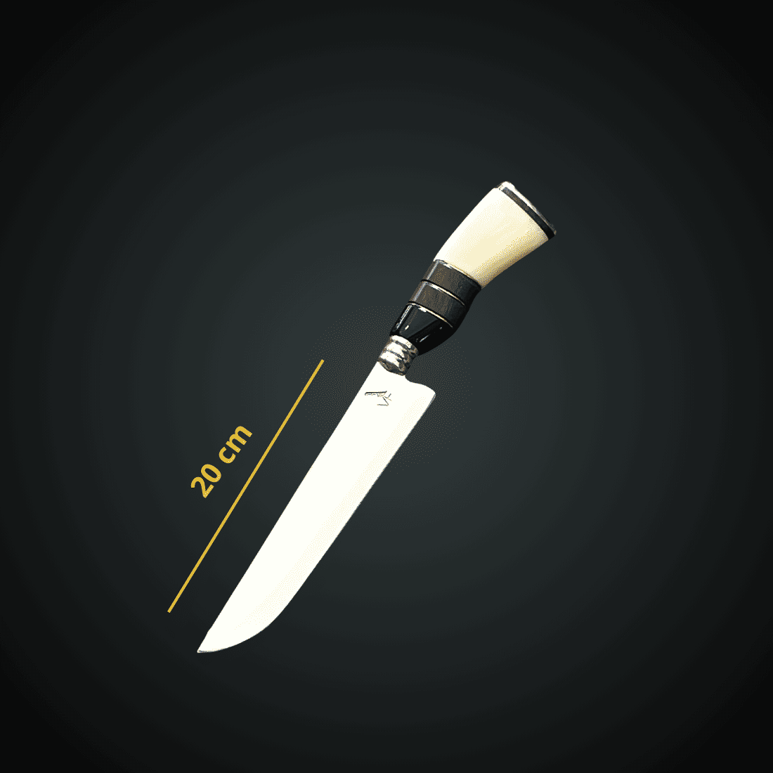 Kit VF Faca, Chaira e Garfo 8" Aço Inox 420 - Cabo Osso, Resina e Madeira Kit VF Faca, Chaira e Garfo 8" Aço Inox 420 - Cabo Osso, Resina e Madeira