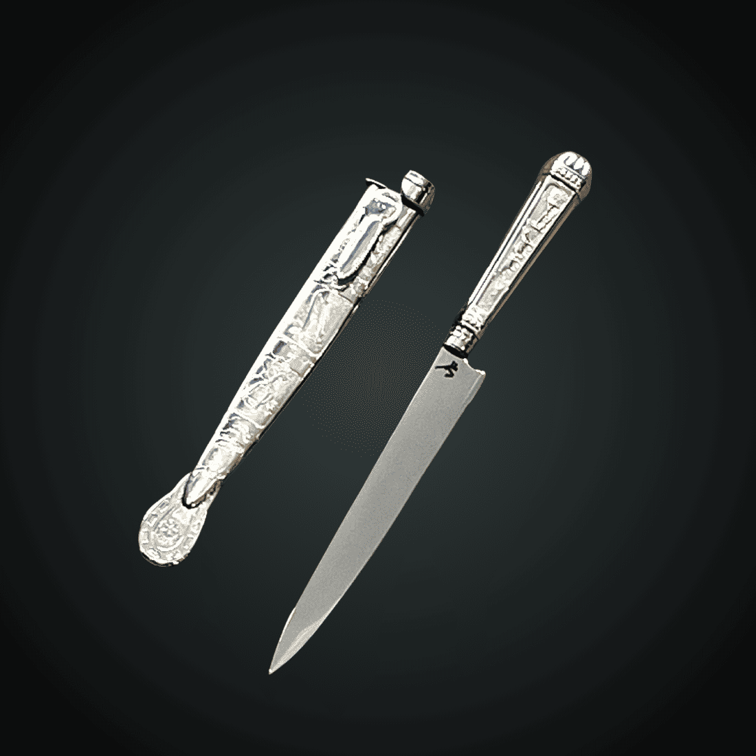 Faca Churrasco 6“ VF Prateada Tradição Centenaria Aço Inox 420c Faca Churrasco 6“ VF Prateada Tradição Centenaria Aço Inox 420c