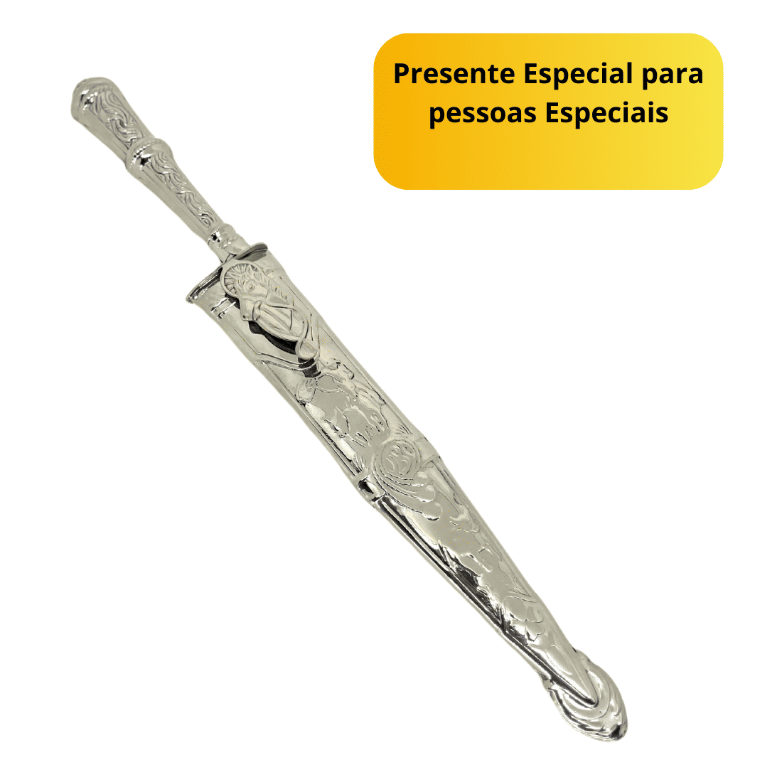 Faca Churrasco 9“ VF Prateada Tradição Centenaria Aço Inox 420c Faca Churrasco 9“ VF Prateada Tradição Centenaria Aço Inox 420c