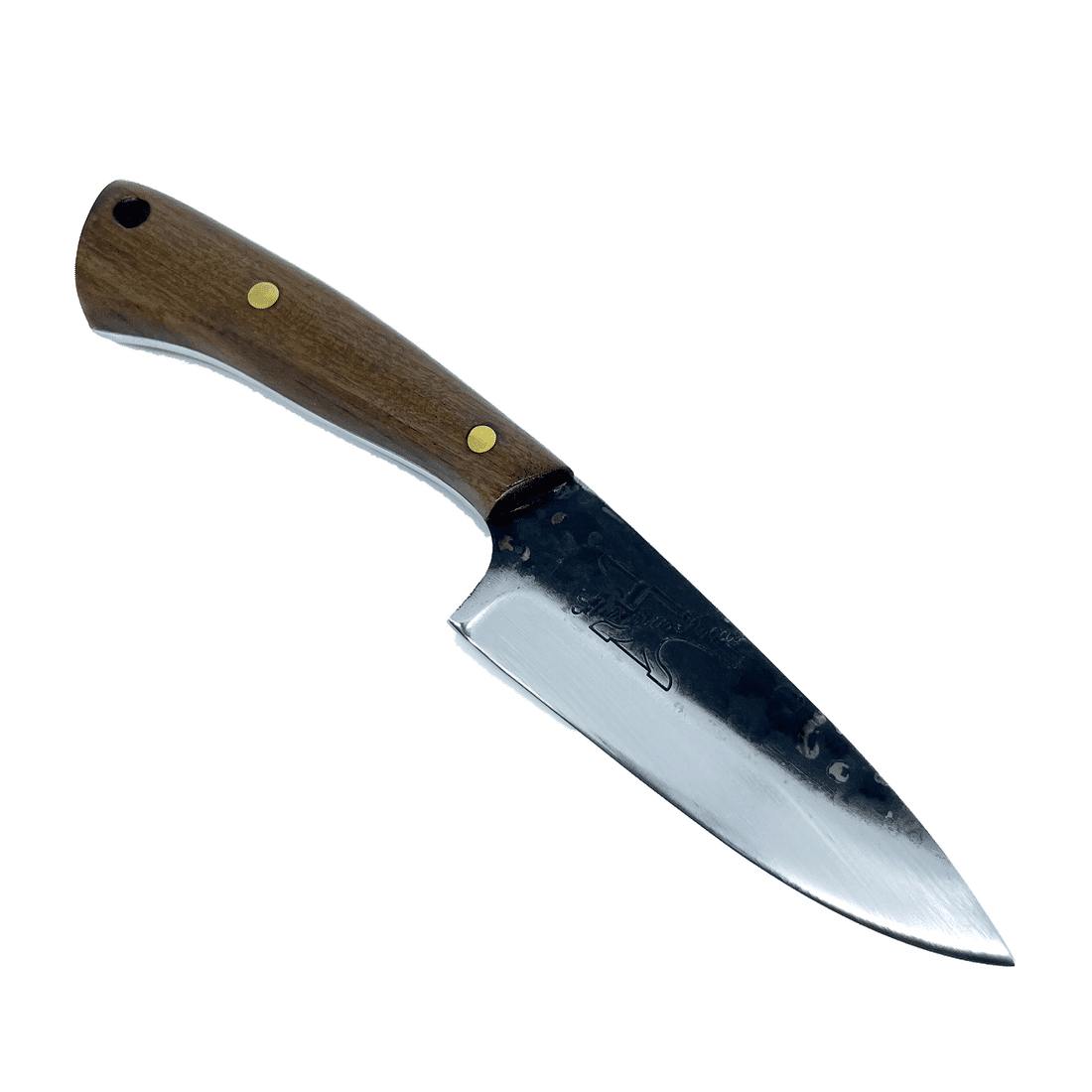 Mini Faca EDC 4" Cabo Madeira Guajuvira Aço Carbono 1070 - Amorim Facas Mini Faca EDC 4" Cabo Madeira Guajuvira Aço Carbono 1070 - Amorim Facas