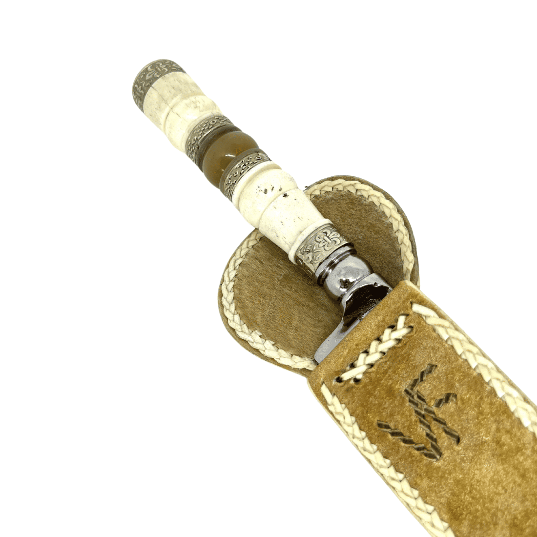 Faca Campeira Forjada 10“ VF Carbono 5160 - Cabos Torneados Especiais - Bainha Couro Cru Faca Campeira Forjada 10“ VF Carbono 5160 - Cabos Torneados Especiais - Bainha Couro Cru