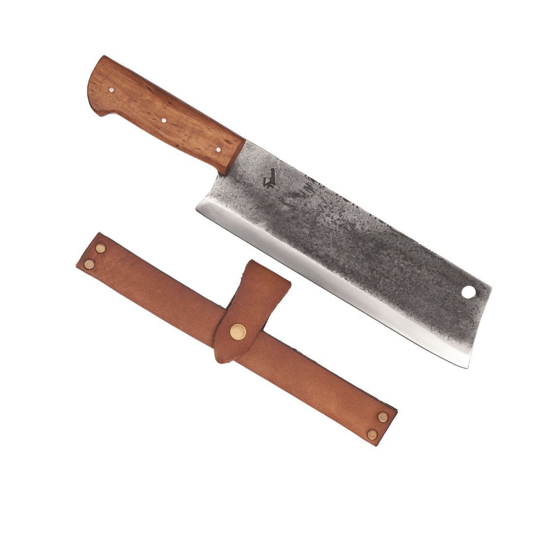 Cutelo Machete VF 10“ Aço Carbono 1070 - Brut Forj - 5mm - Cabo Madeira Guajuvira Cutelo Machete VF 10“ Aço Carbono 1070 - Brut Forj - 5mm - Cabo Madeira Guajuvira