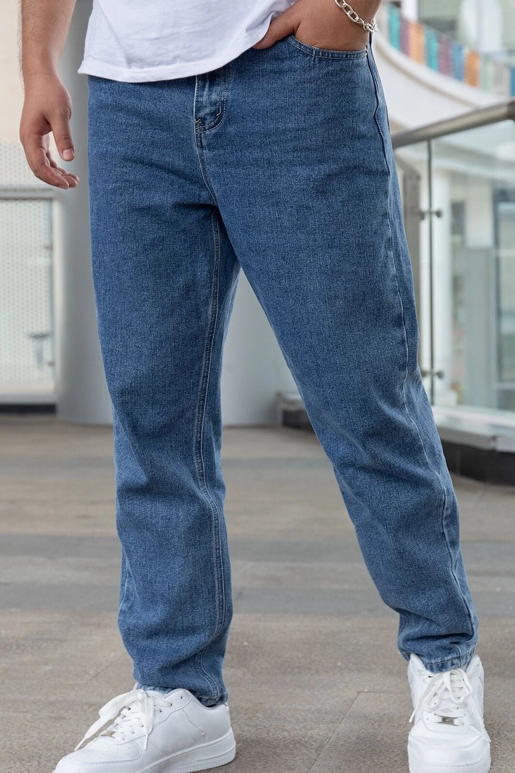 CALÇA JEANS PENTAGONO 