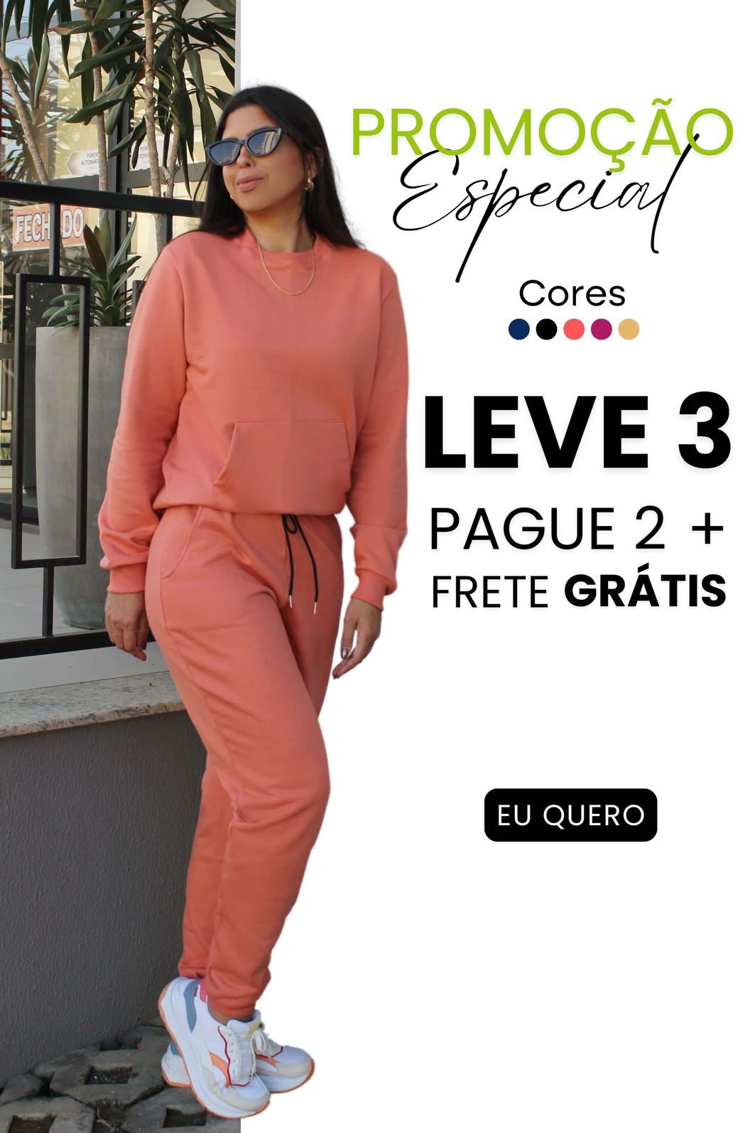 LEVE 3 PELO VALOR DE 2 | CONJUNTO MOLETOM FELPADOS SOHO