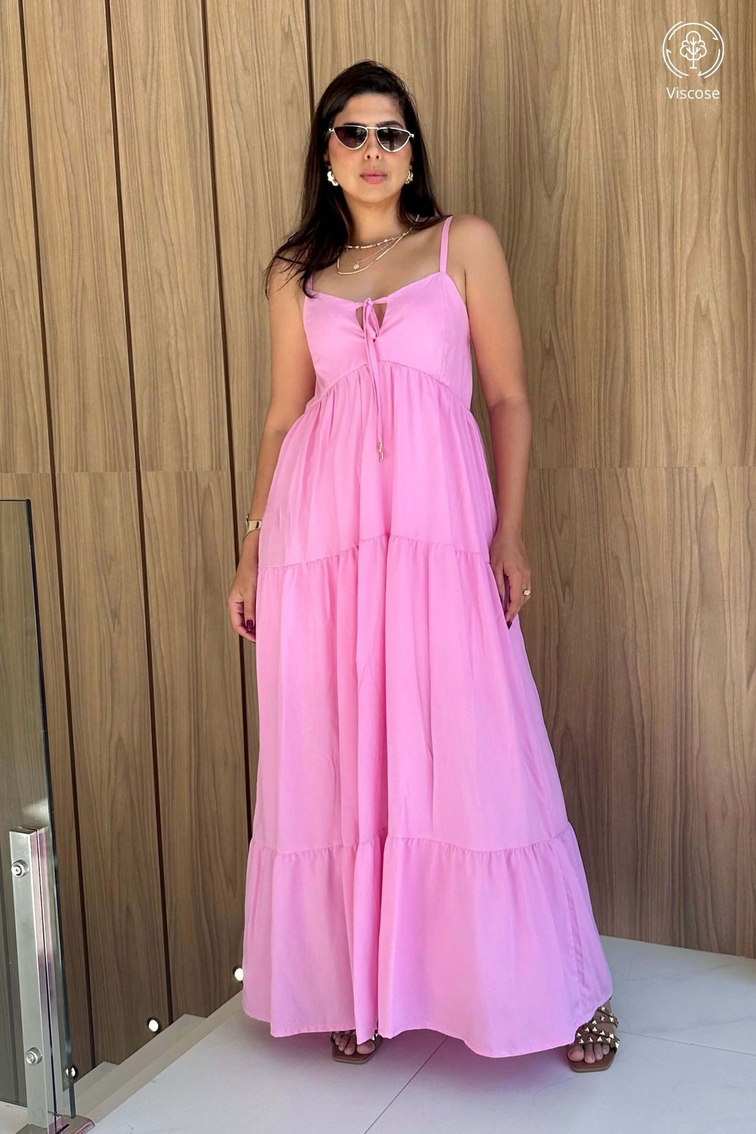 LEVE 2 VESTIDOS MIDI VISCOSE LUMINAR E GANHE DESCONTO ESPECIAL LEVE 2 VESTIDOS MIDI VISCOSE LUMINAR E GANHE DESCONTO ESPECIAL