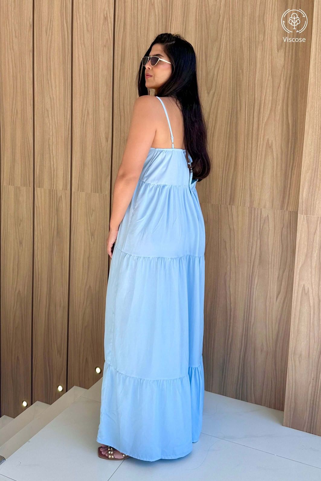 LEVE 3 VESTIDOS MIDI VISCOSE LUMINAR E GANHE DESCONTO ESPECIAL LEVE 3 VESTIDOS MIDI VISCOSE LUMINAR E GANHE DESCONTO ESPECIAL