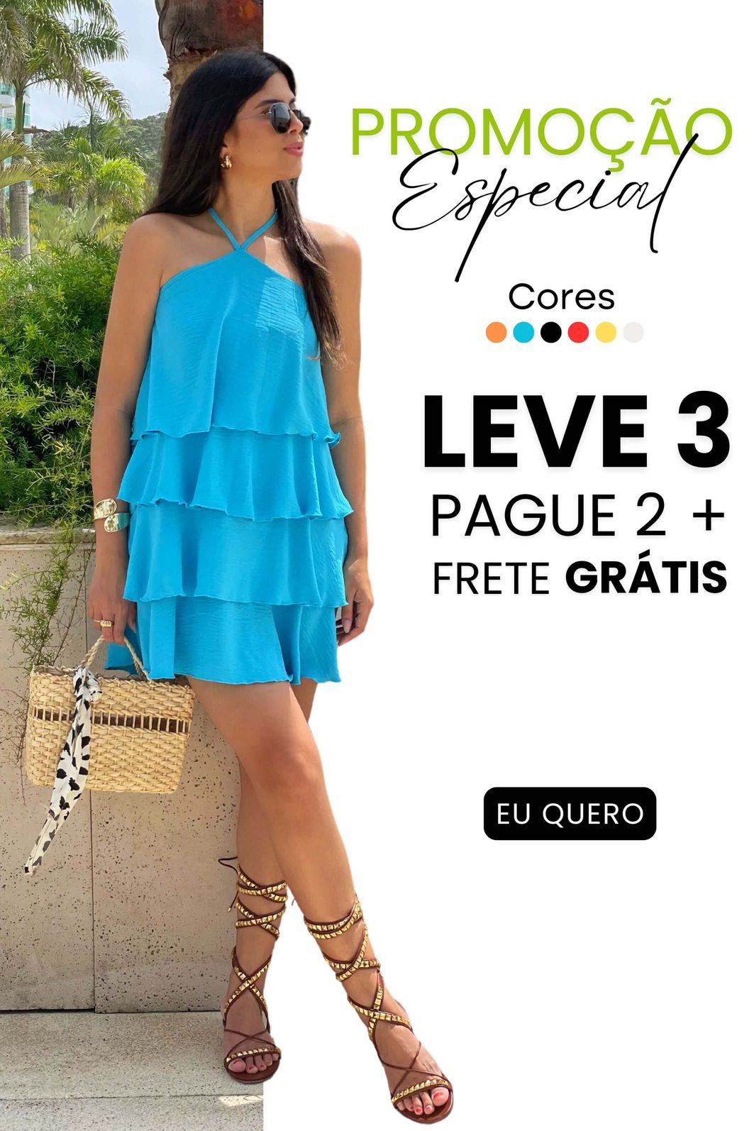 LEVE 3 PELO VALOR DE 2 | VESTIDO WAVE