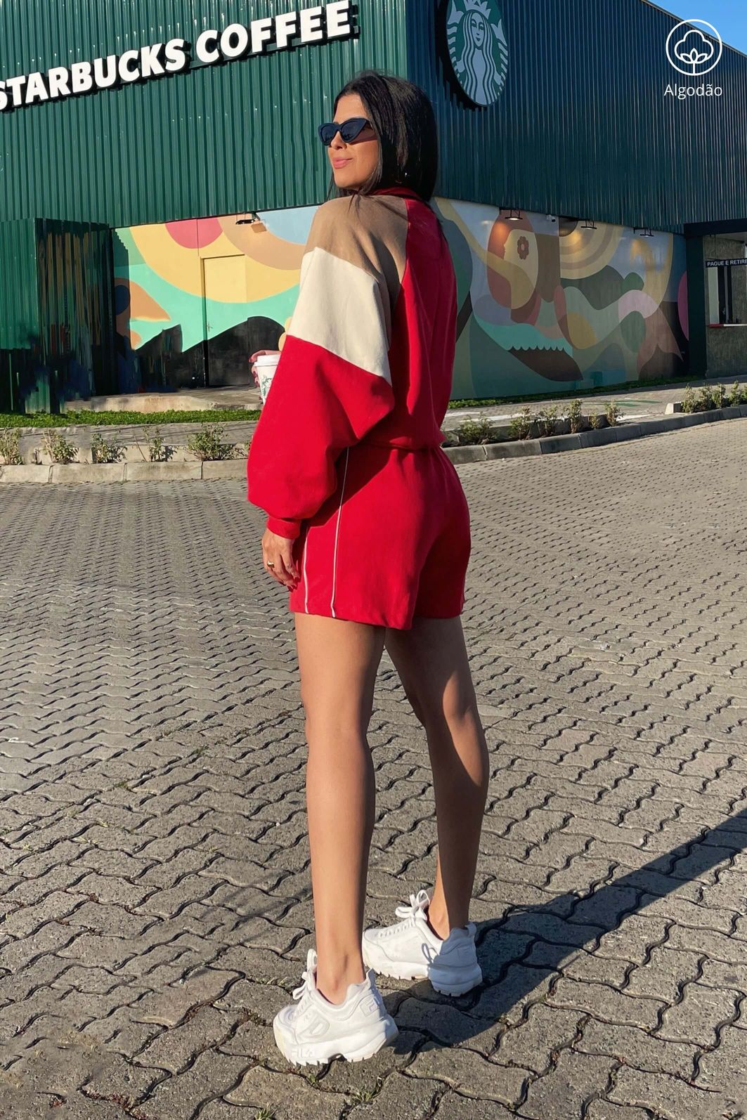 LEVE 3 MOLETONS FELPADOS | 2 CONJUNTOS MOLETONS SHORTS E GANHE 1 VESTIDO MOLETOM