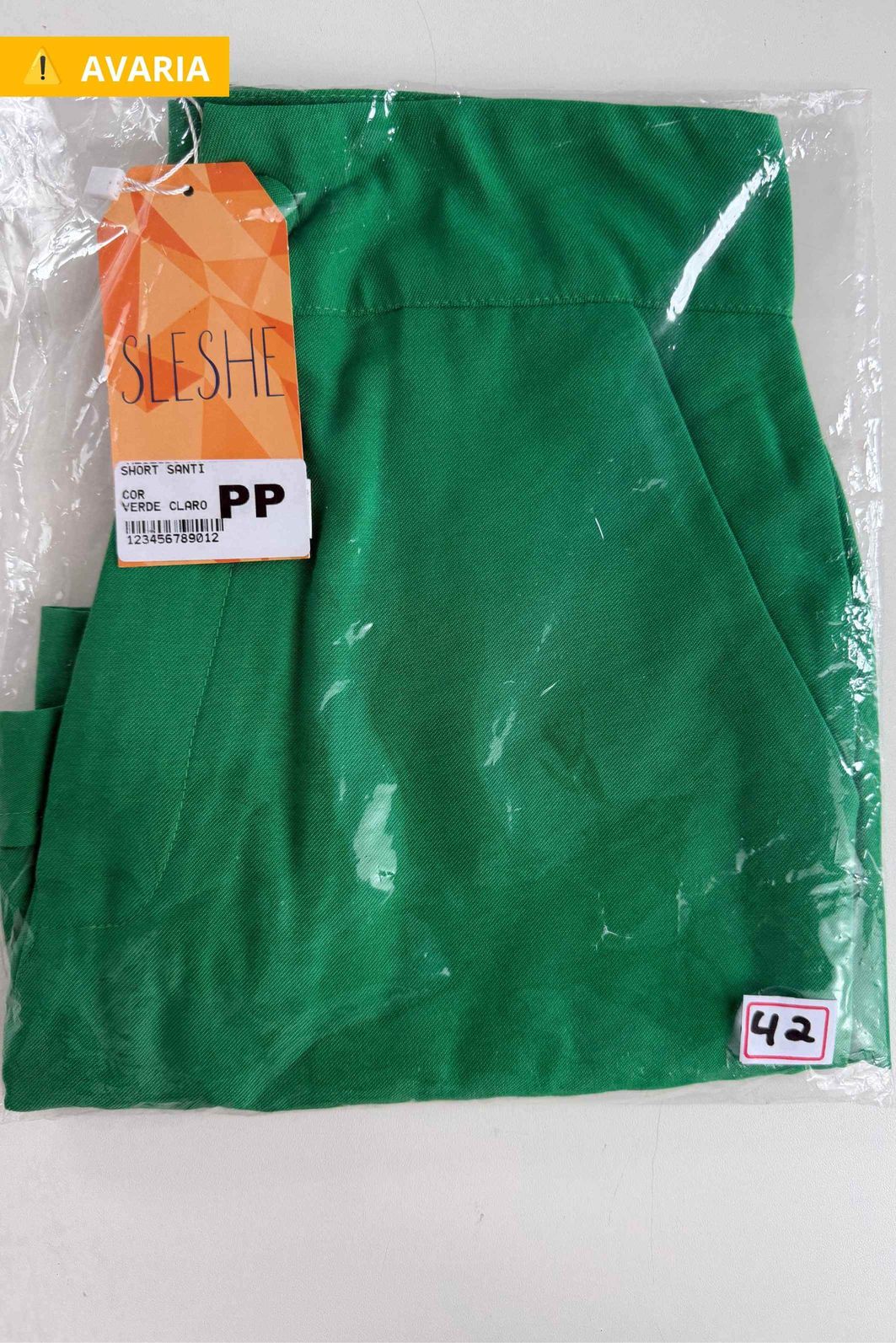 PP - SHORT SANTI VERDE - LOTE 42