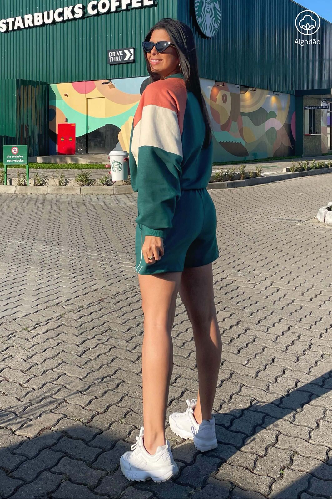 LEVE 3 MOLETONS FELPADOS | 2 CONJUNTOS MOLETONS SHORTS E GANHE 1 VESTIDO MOLETOM