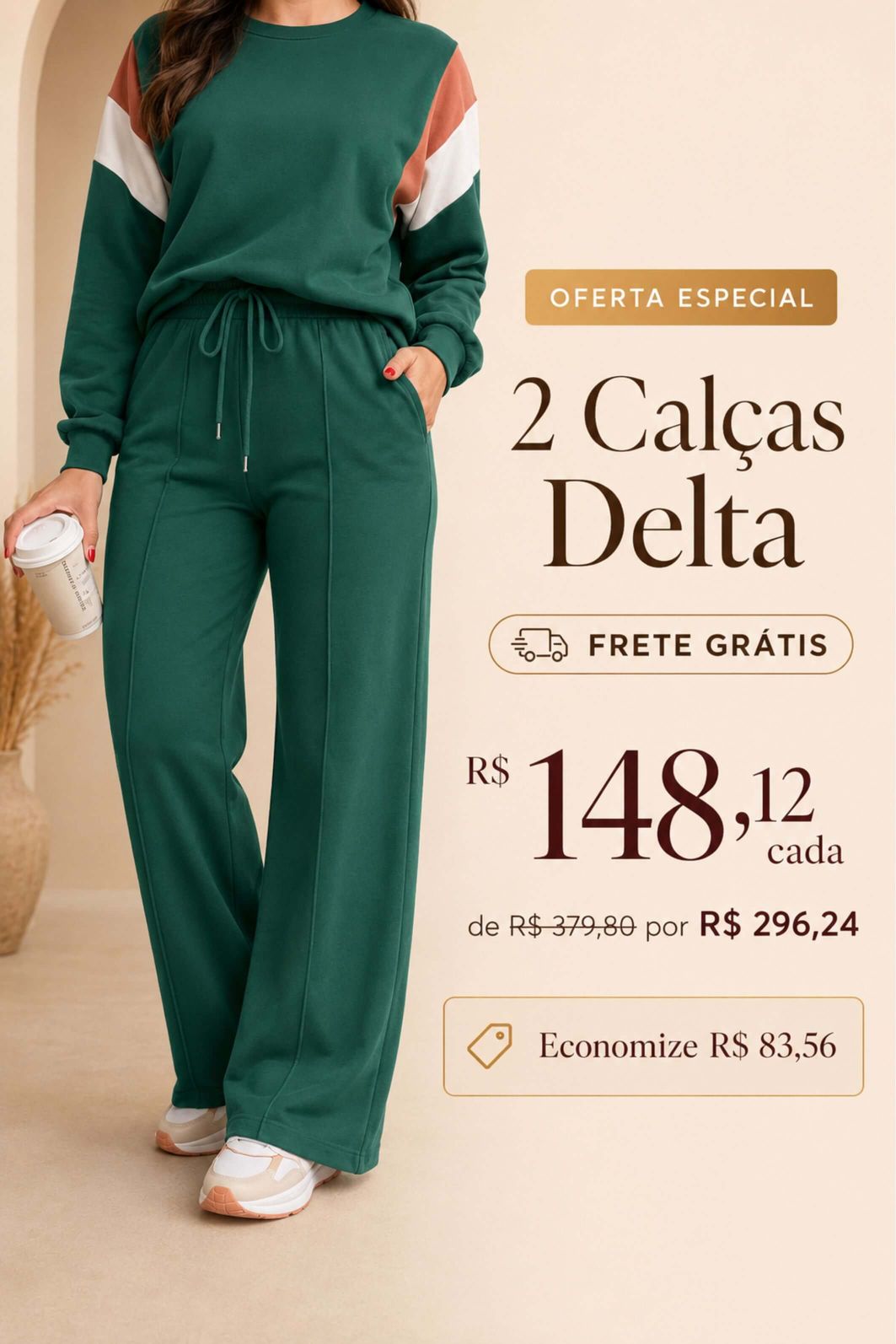 LEVE 2 CALÇAS MOLETONS FELPADOS ALGODÃO DELTA E GANHE DESCONTO ESPECIAL LEVE 2 CALÇAS MOLETONS FELPADOS ALGODÃO DELTA E GANHE DESCONTO ESPECIAL