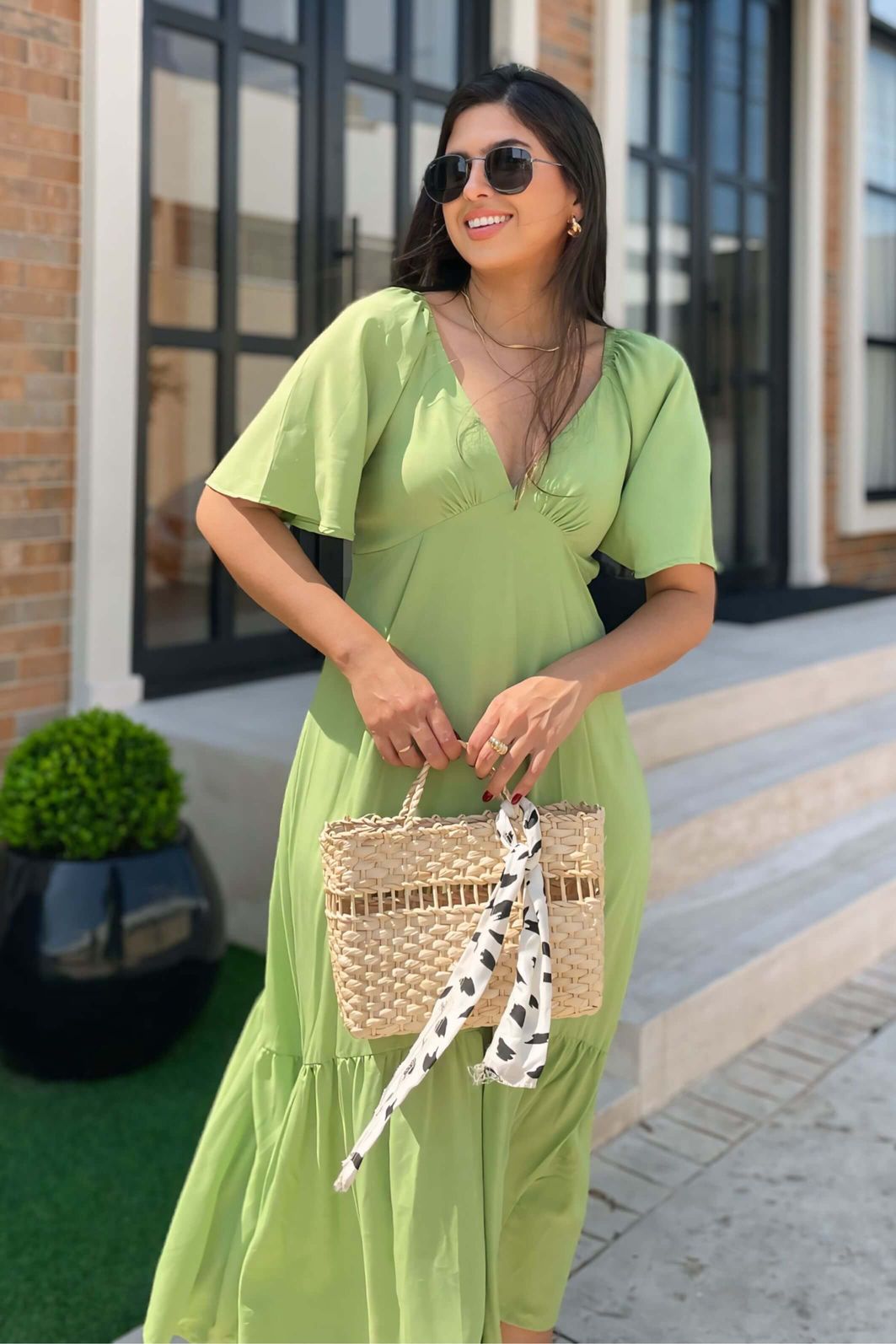 LEVE 2 VESTIDOS MIDI VISCOSE BRISI E GANHE DESCONTO ESPECIAL LEVE 2 VESTIDOS MIDI VISCOSE BRISI E GANHE DESCONTO ESPECIAL