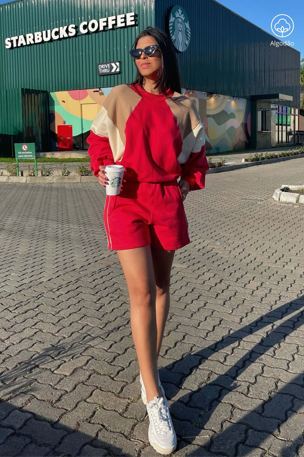 LEVE 3 MOLETONS FELPADOS | 2 CONJUNTOS MOLETONS SHORTS E GANHE 1 VESTIDO MOLETOM