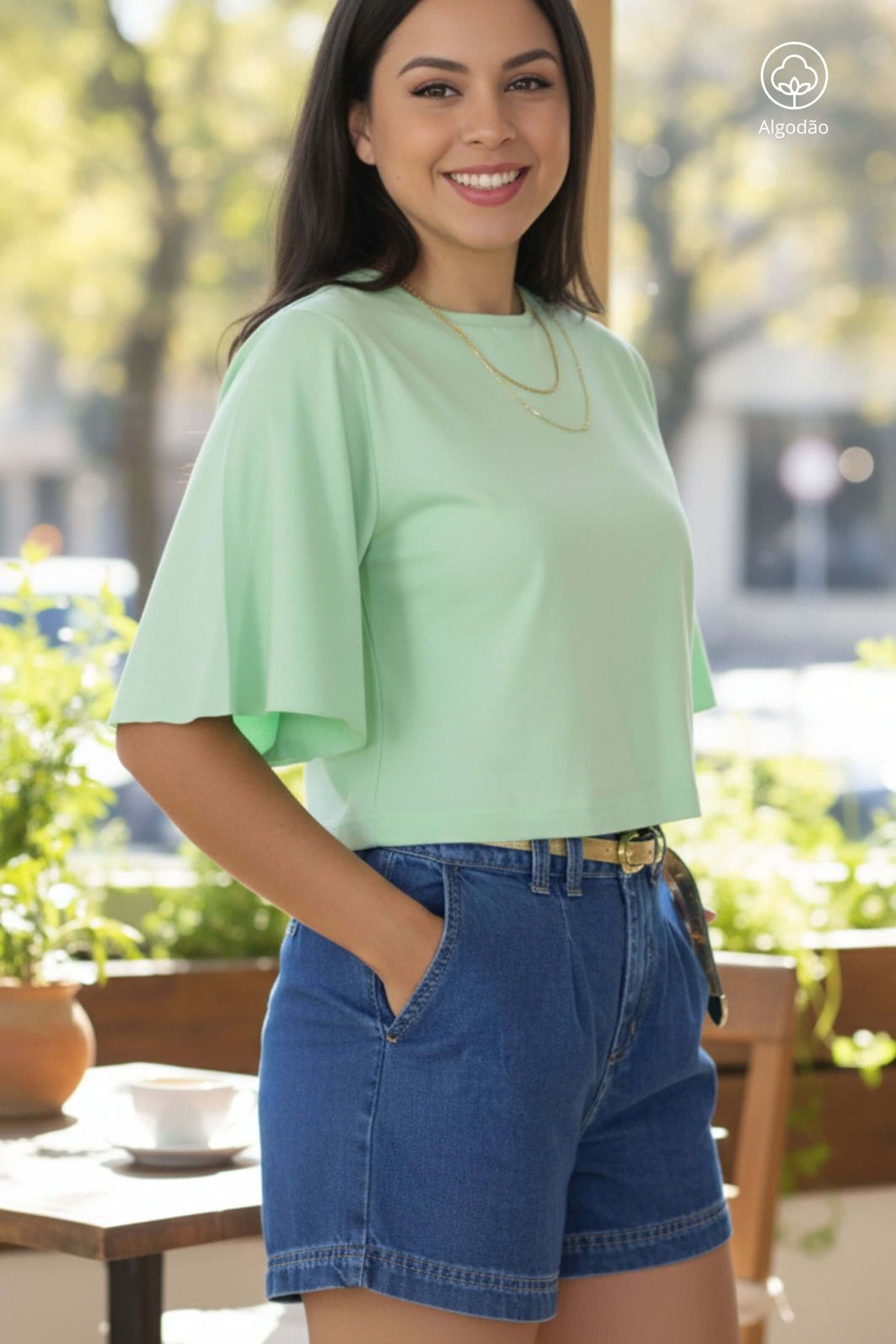 LEVE 4 PELO VALOR DE 3 | BLUSAS T-SHIRT LUNA ALGODAO