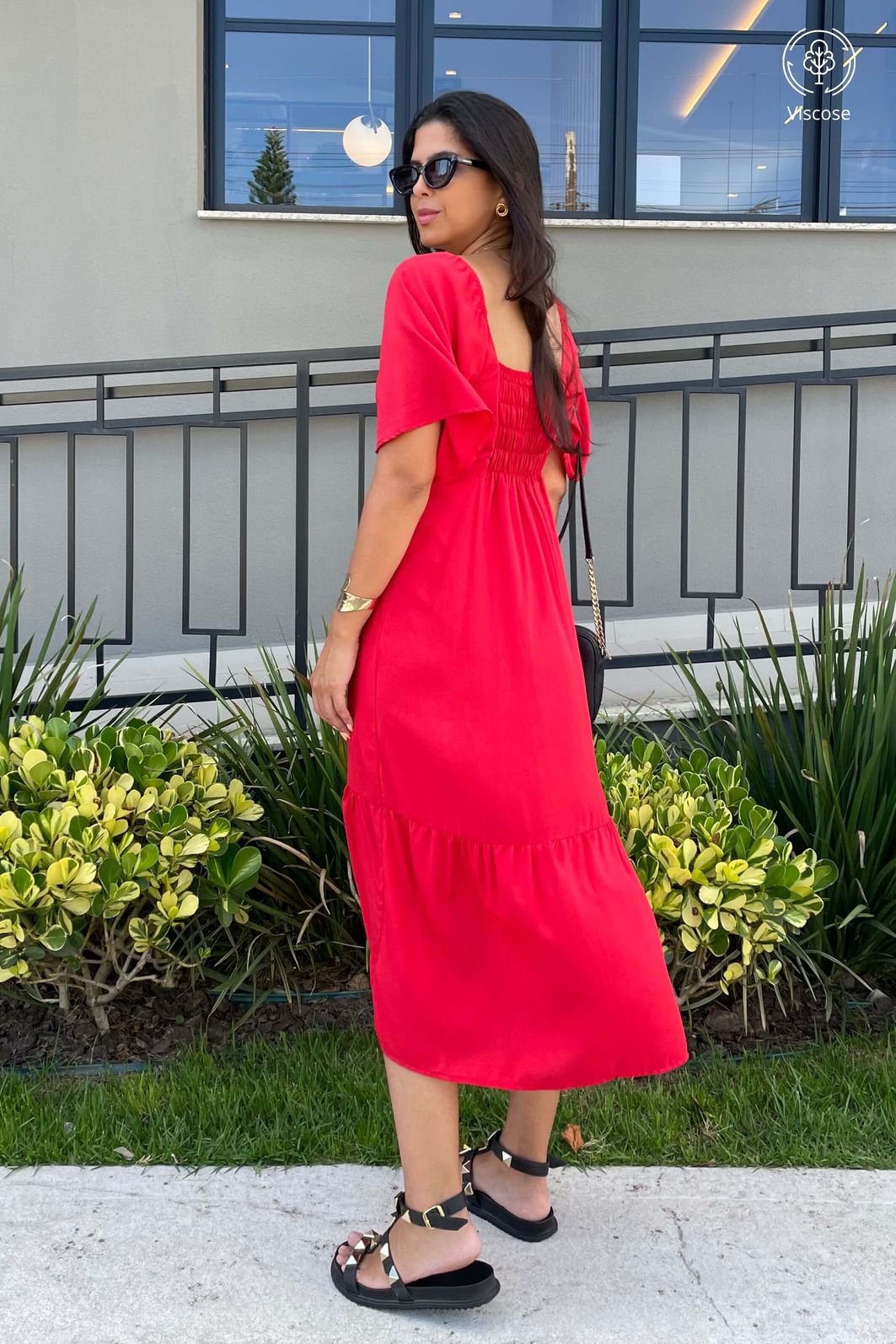 LEVE 3 VESTIDOS MIDI VISCOSE BRISI E GANHE DESCONTO ESPECIAL LEVE 3 VESTIDOS MIDI VISCOSE BRISI E GANHE DESCONTO ESPECIAL
