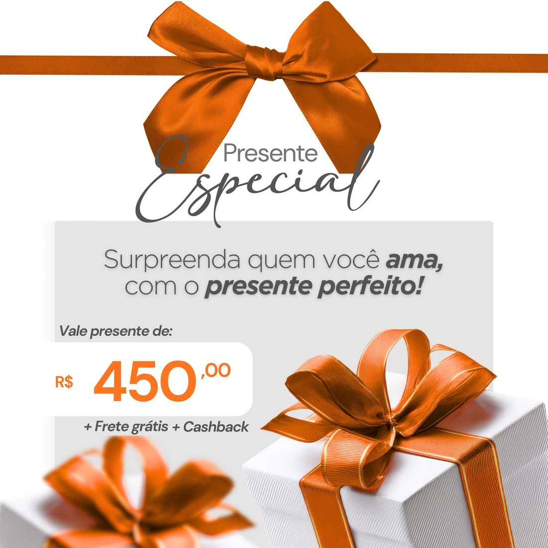 Vale Presente Sleshe – R$450,00 Vale Presente Sleshe – R$450,00