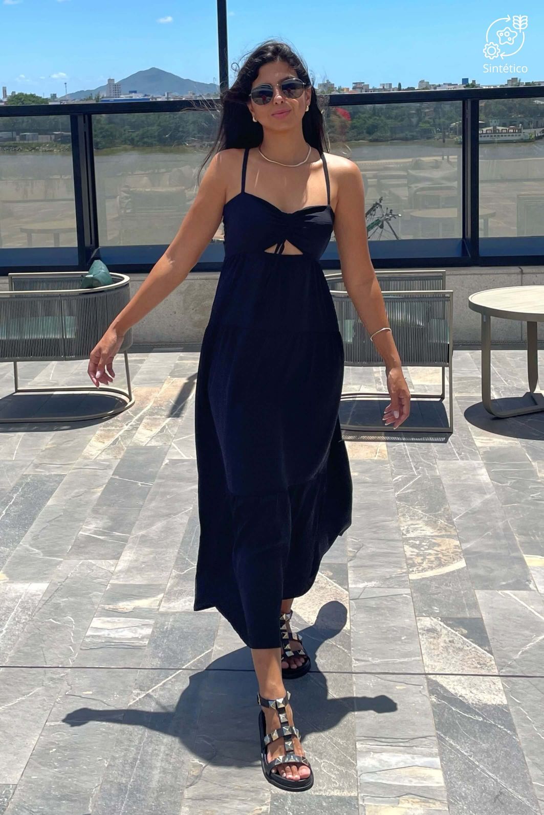 LEVE 2 VESTIDOS LONGUETE SINTÉTICO SORELE E GANHE DESCONTO ESPECIAL LEVE 2 VESTIDOS LONGUETE SINTÉTICO SORELE E GANHE DESCONTO ESPECIAL