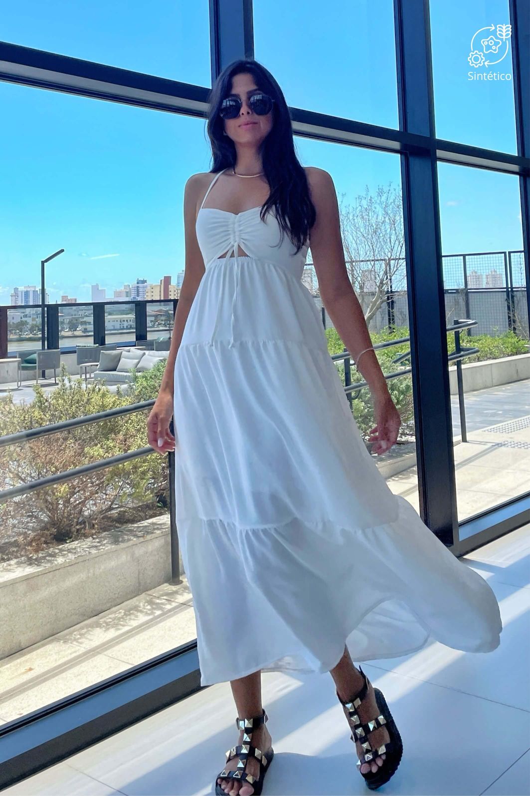 LEVE 3 VESTIDOS LONGUETE SINTÉTICO SORELE E GANHE DESCONTO ESPECIAL LEVE 3 VESTIDOS LONGUETE SINTÉTICO SORELE E GANHE DESCONTO ESPECIAL