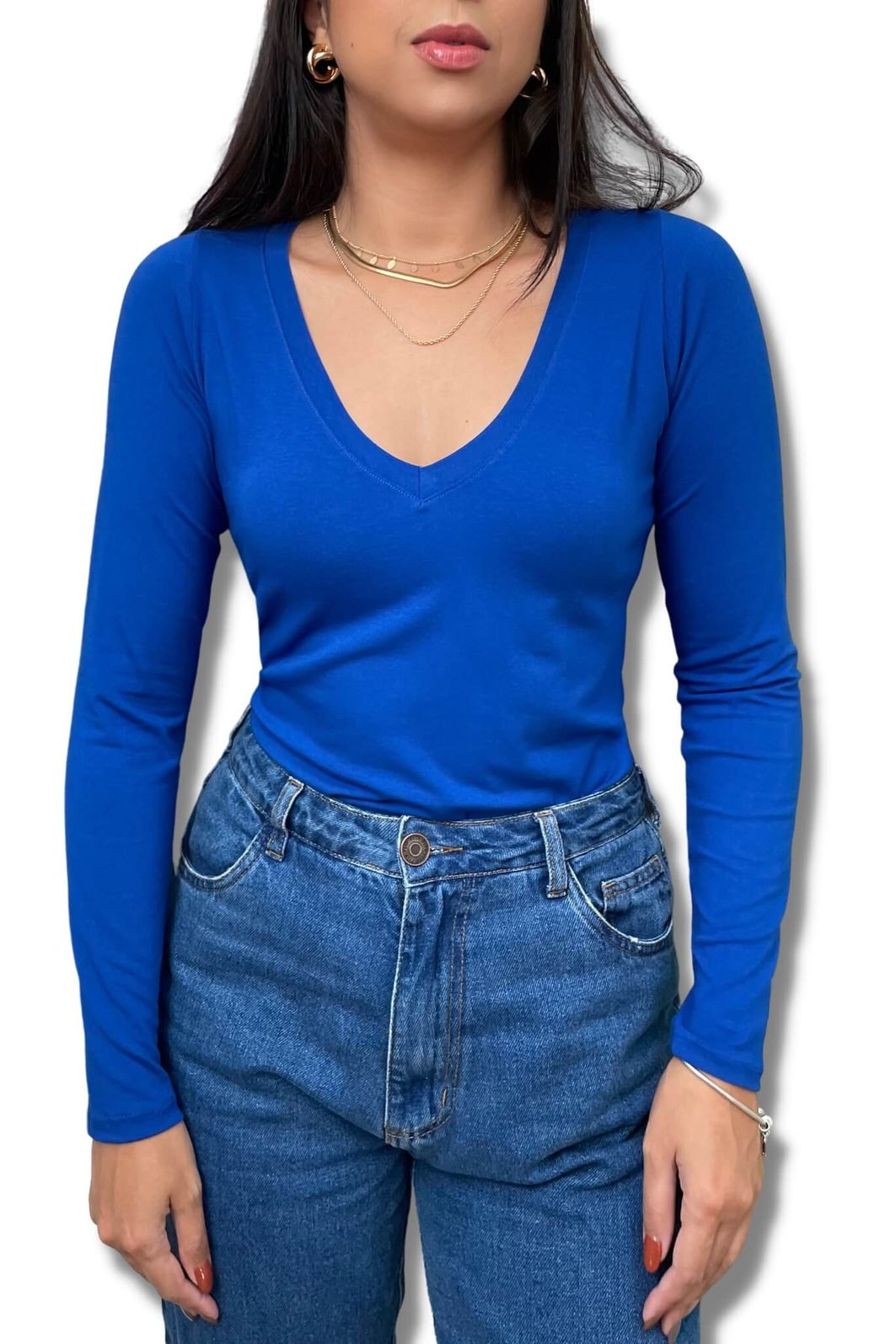 Blusa discount azul klein