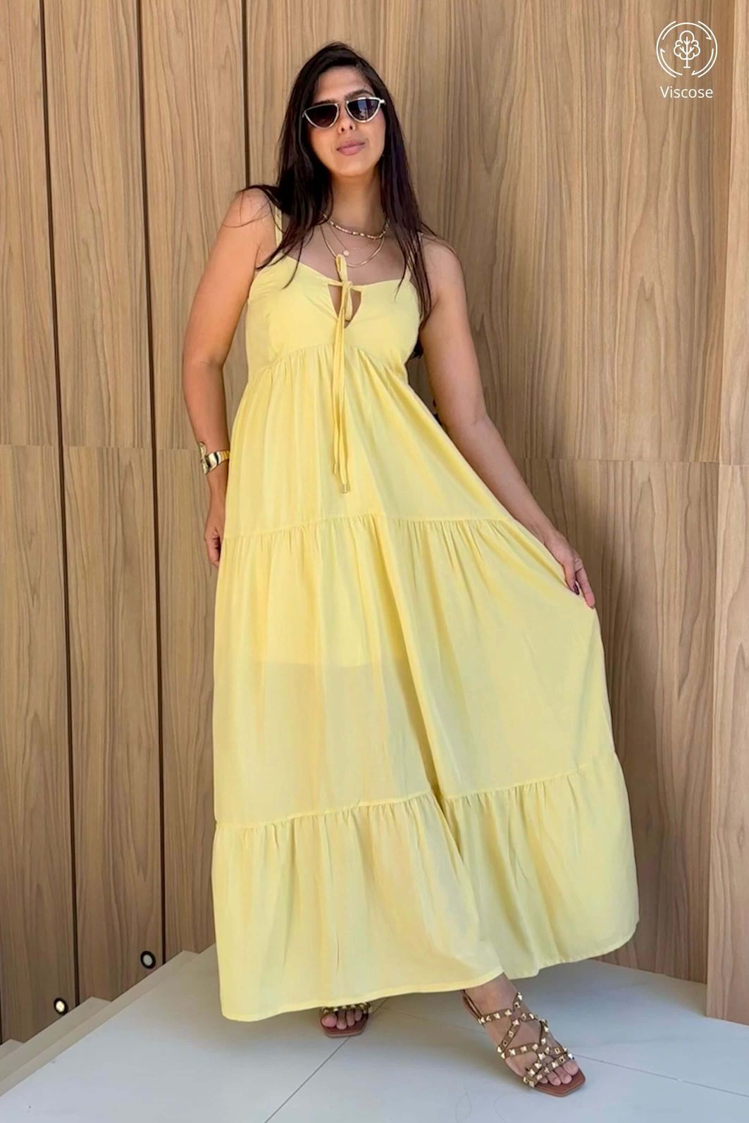 LEVE 2 VESTIDOS MIDI VISCOSE LUMINAR E GANHE DESCONTO ESPECIAL LEVE 2 VESTIDOS MIDI VISCOSE LUMINAR E GANHE DESCONTO ESPECIAL