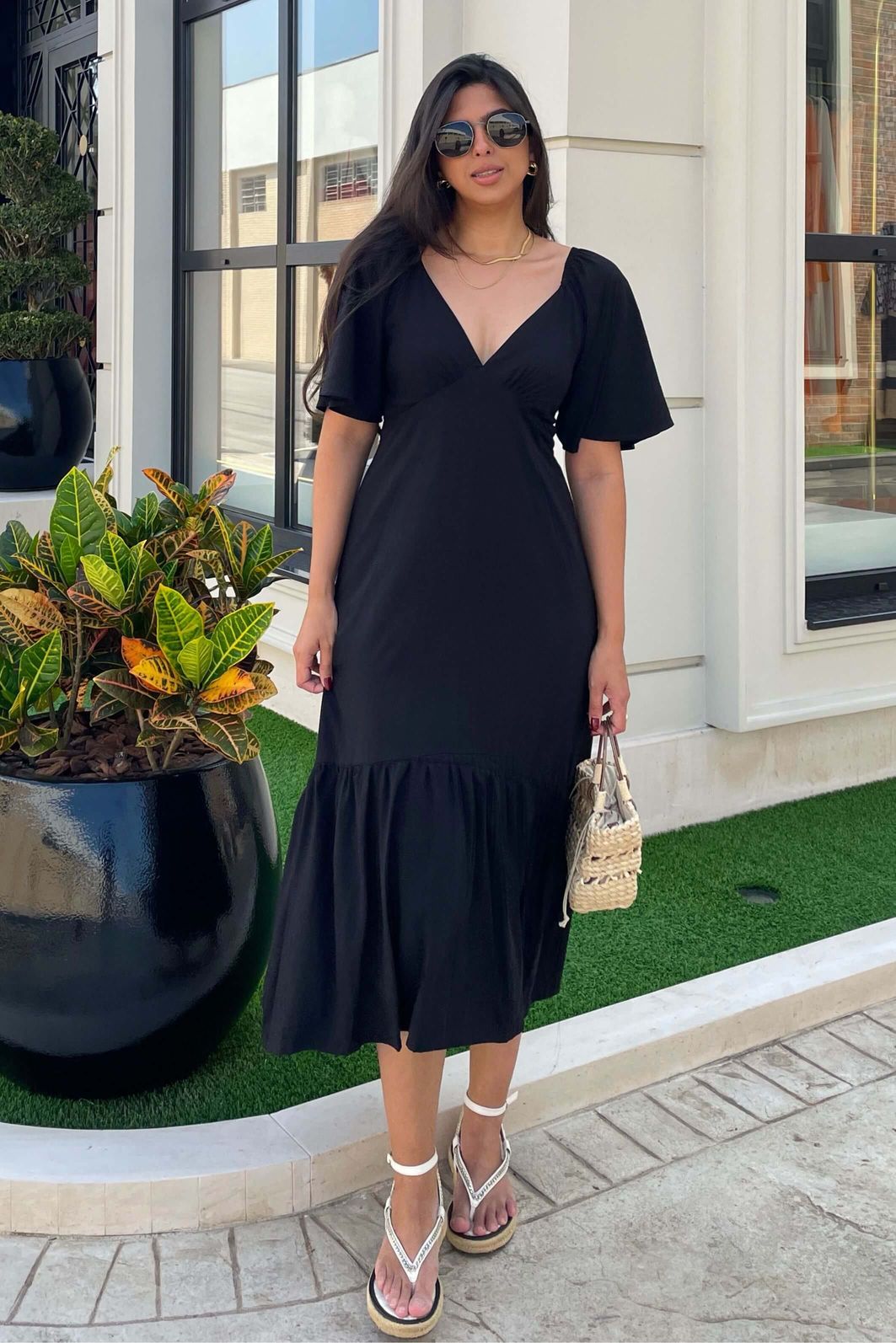 LEVE 3 VESTIDOS MIDI VISCOSE BRISI E GANHE DESCONTO ESPECIAL LEVE 3 VESTIDOS MIDI VISCOSE BRISI E GANHE DESCONTO ESPECIAL
