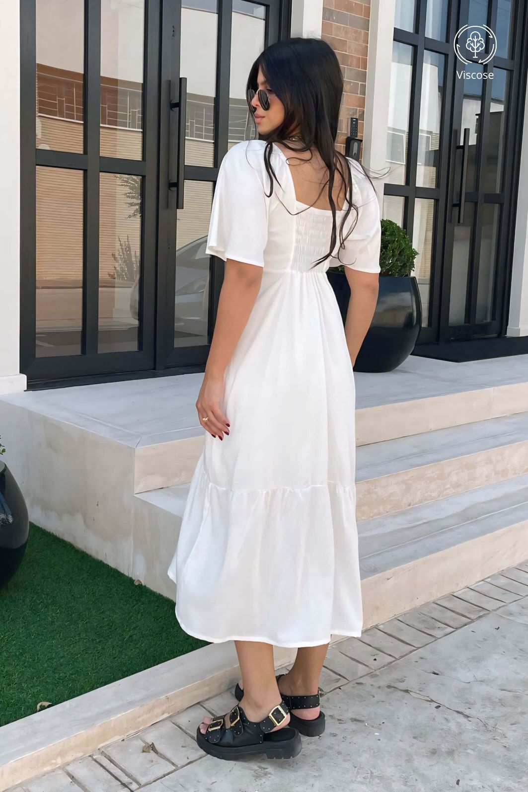 LEVE 2 VESTIDOS MIDI VISCOSE BRISI E GANHE DESCONTO ESPECIAL LEVE 2 VESTIDOS MIDI VISCOSE BRISI E GANHE DESCONTO ESPECIAL