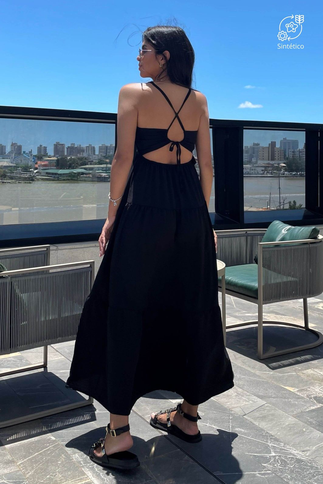 LEVE 2 VESTIDOS LONGUETE SINTÉTICO SORELE E GANHE DESCONTO ESPECIAL LEVE 2 VESTIDOS LONGUETE SINTÉTICO SORELE E GANHE DESCONTO ESPECIAL