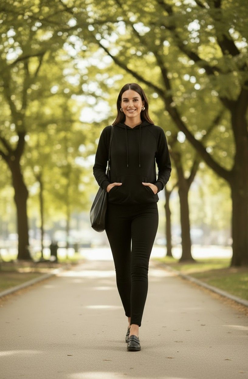 Calça Legging Molecotton - Preto Calça Legging Molecotton - Preto