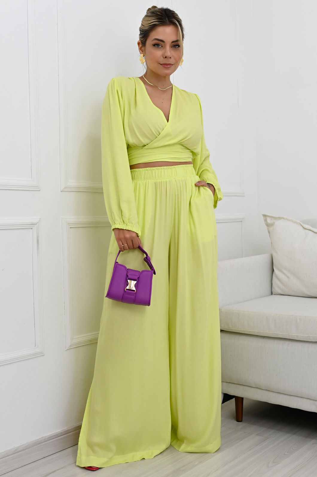 Blusa Isadora - Lima Blusa Isadora - Lima