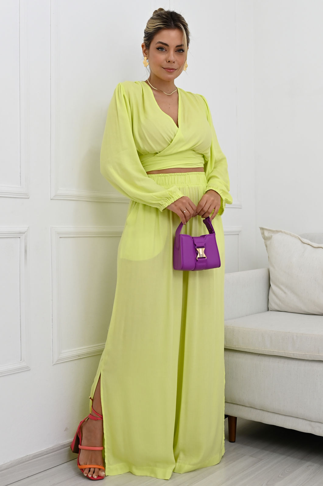 Blusa Isadora - Lima Blusa Isadora - Lima