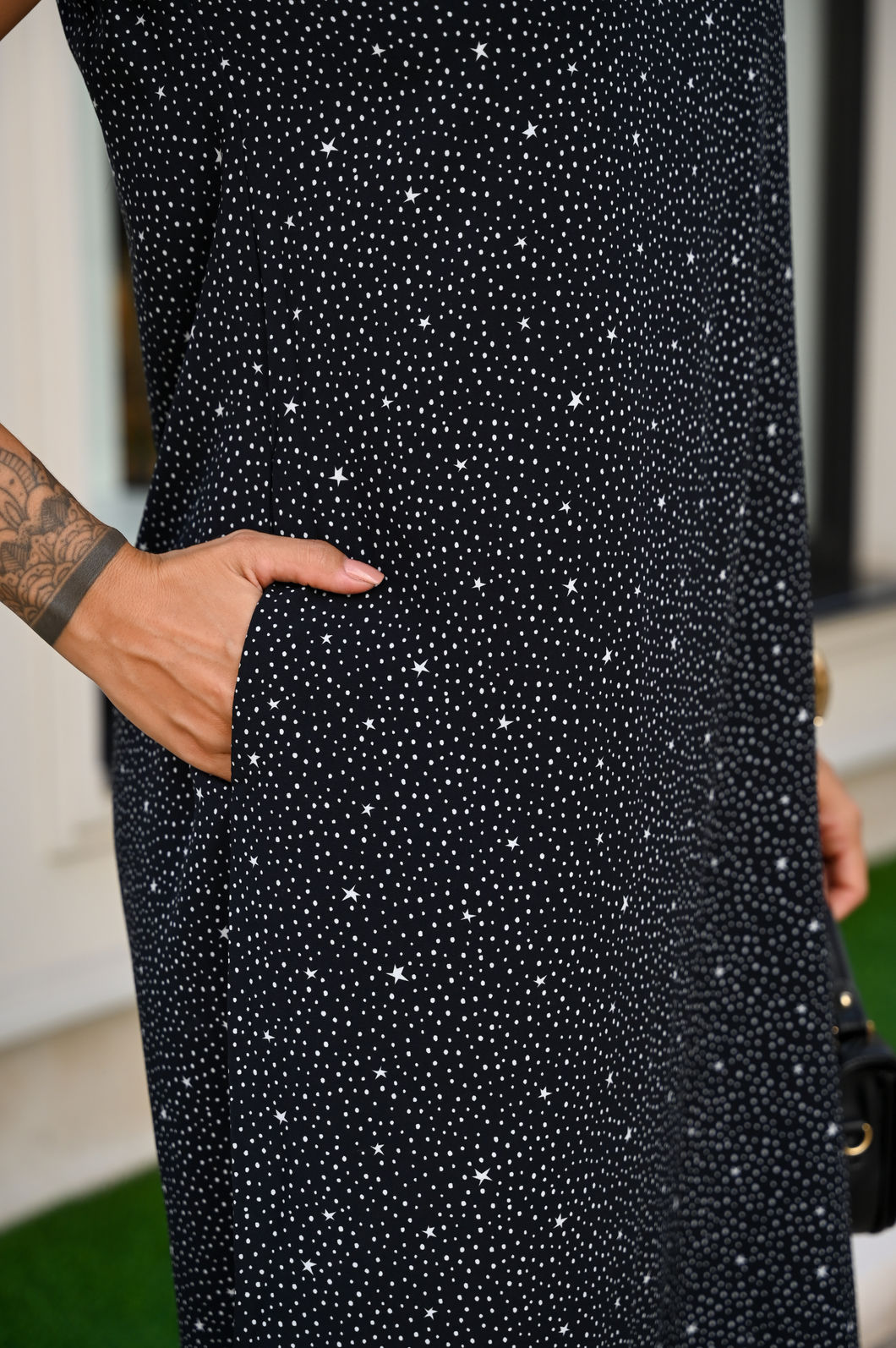 Vestido Ana Clara - Poá Estrelinhas Vestido Ana Clara - Poá Estrelinhas