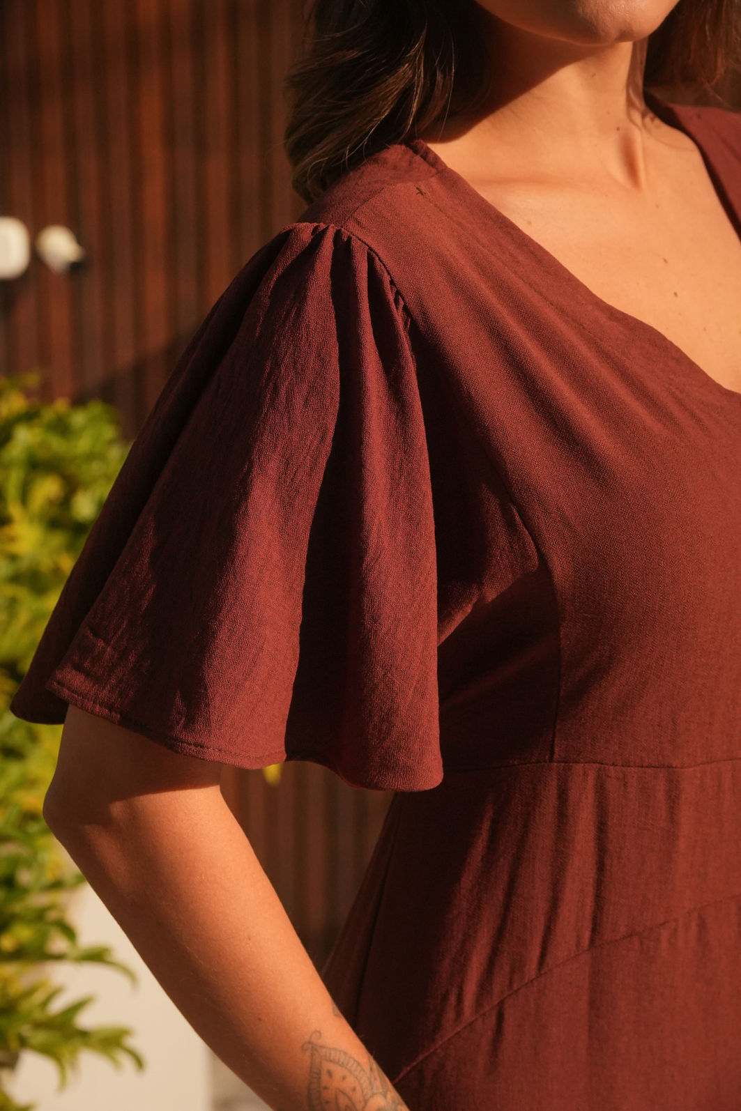 Vestido Sofia - Marrom Vestido Sofia - Marrom
