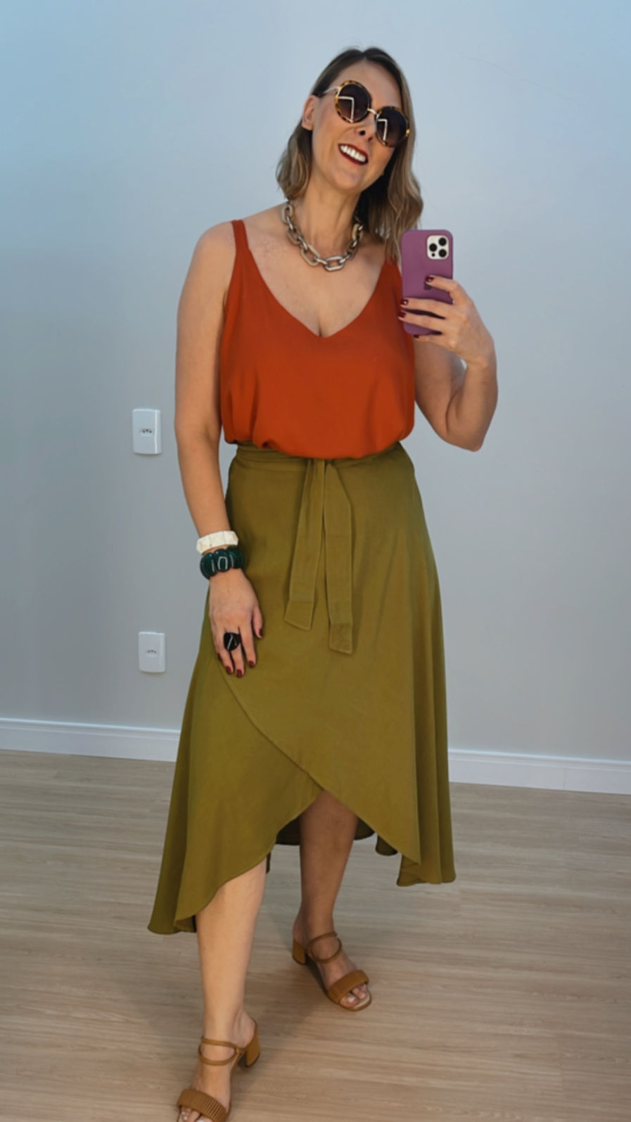 Blusa Tarcila - Argila Blusa Tarcila - Argila